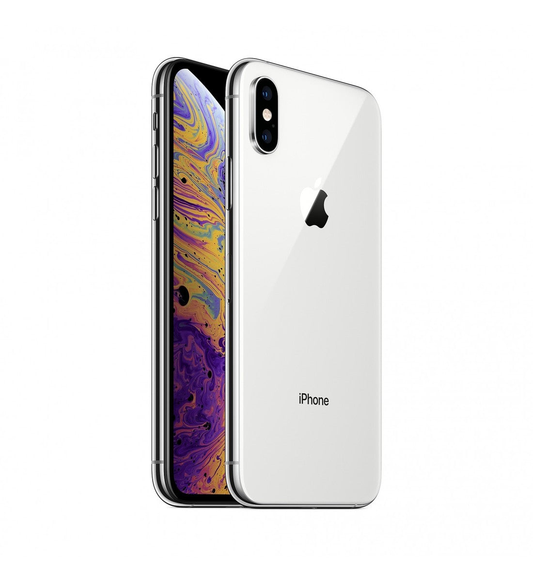 iPhone xs Silver 64gb -Excellent